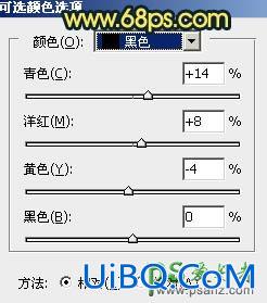 PS给街头自拍的欧美情侣艺术照调出唯美的暗青色