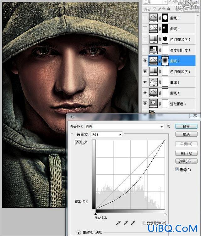 ps金色HDR效果教程