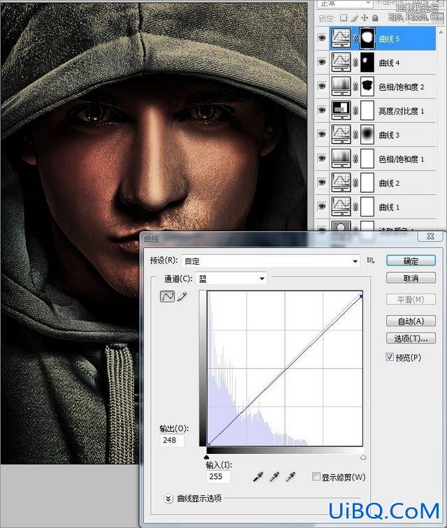 ps金色HDR效果教程