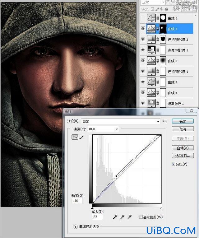 ps金色HDR效果教程