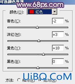 ps打造非主流橙紫色MM效果教程