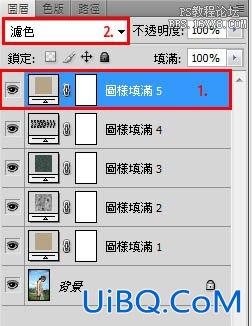 ps发黄老照片效果