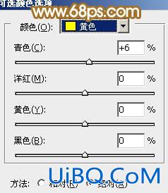 ps打造精美的淡黄色逆光外景人物图片