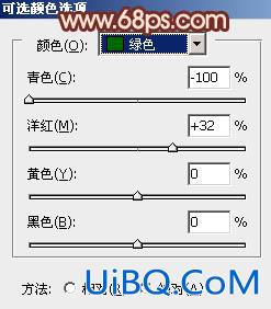 ps调非主流橙红色