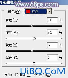 ps青黄色非主流图片