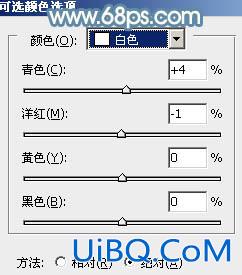 ps青红甜美色非主流调色教程