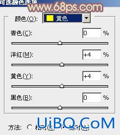 ps调出照片甜美黄褐色彩