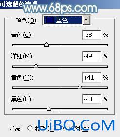 ps青红甜美色非主流调色教程