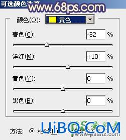 PS给校园中自拍的学生妹妹写真照调出唯美梦幻的日出效果