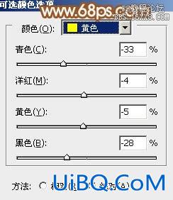 ps黄褐色调色教程