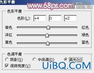 ps非主流教程：青红色非主流美女