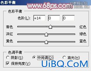 ps非主流教程：青红色非主流美女