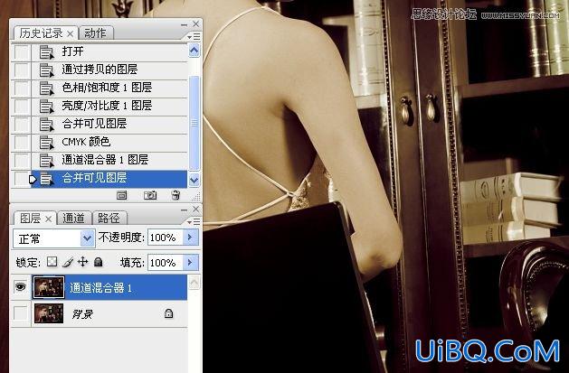 ps复古质感色调教程