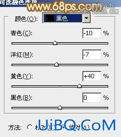 ps非主流教程：花坛边美女
