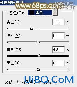 ps调出青黄色非主流色