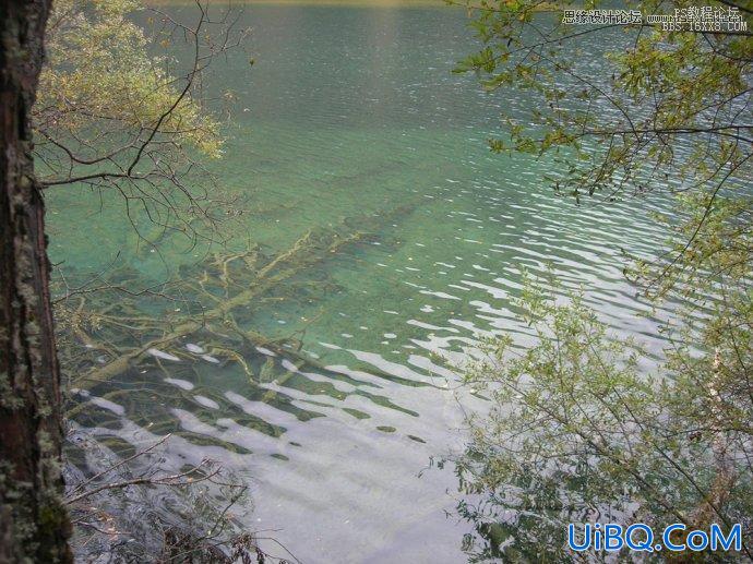 ps调出湖水清澈通透质感