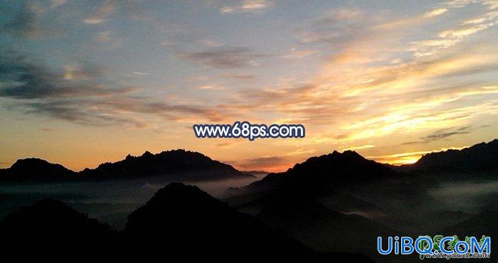 PS给昏暗光线中拍摄的女生外景照调出逼真的晨曦色彩