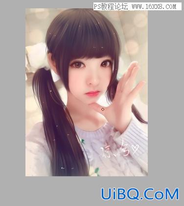 SAI教程，ps结合sai制作生活照转手绘效果实例