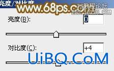 ps韩系红褐色非主流教程