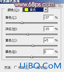 ps非主流小清新黄蓝色教程