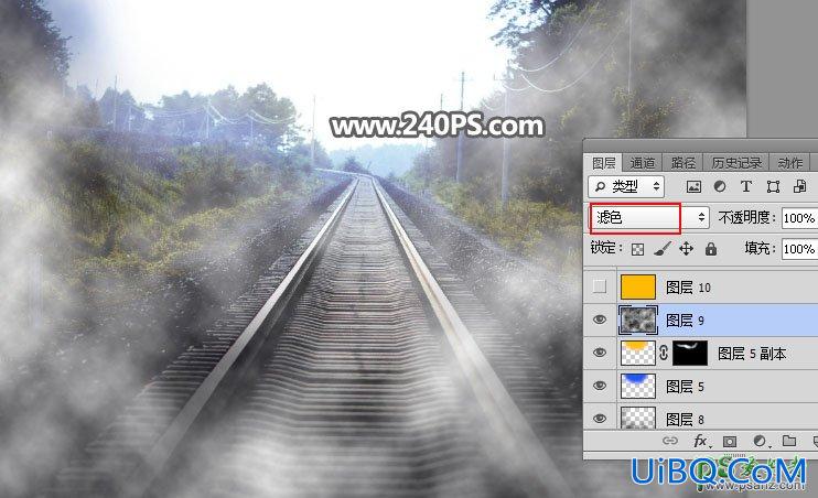 Ps给天空泛白，画面韵味不够突出的风景照片调出唯美的晨曦色彩。