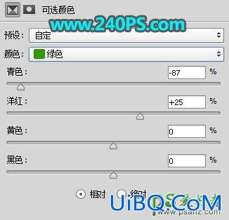 Ps给夏季树林中自拍的黑丝袜美女婷婷写真照调出唯美的逆光色彩
