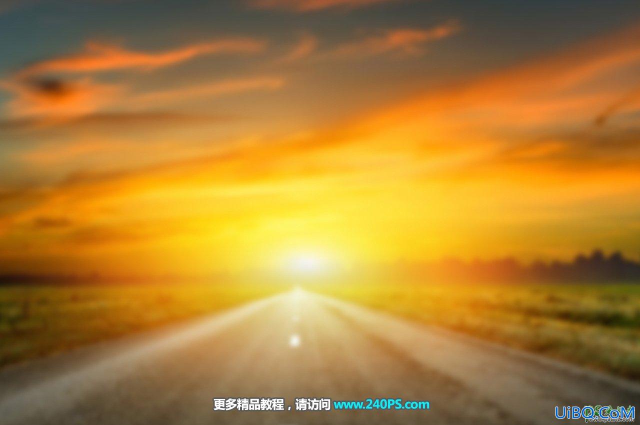 PS给河边芦苇丛边自拍的少妇写真照调出唯美的夕阳逆光色