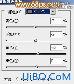 ps公园非主流美女特写照片教程