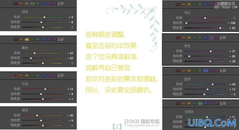 ps日系小清新色调