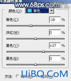 ps坐在树上的非主流美女教程
