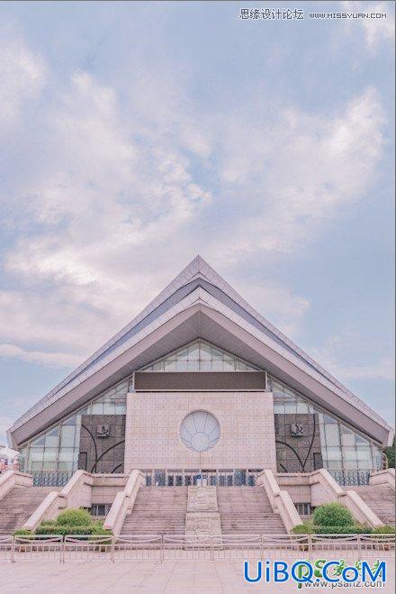 PS后期调色教程：调出粉嫩甜美的糖果色HDR风格建筑照片