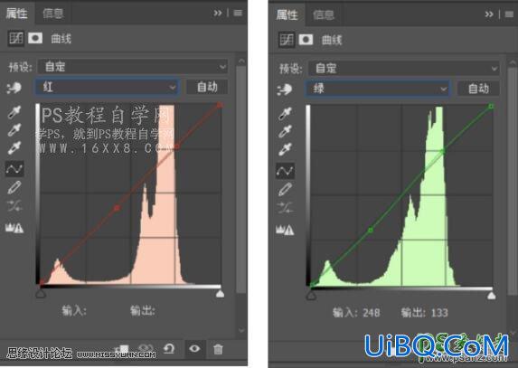 PS美女调色教程：学习给美女私房照后期调出奶油肤色效果