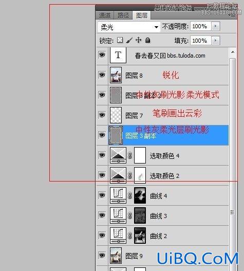 ps调出外景人像高对比度冷色效果