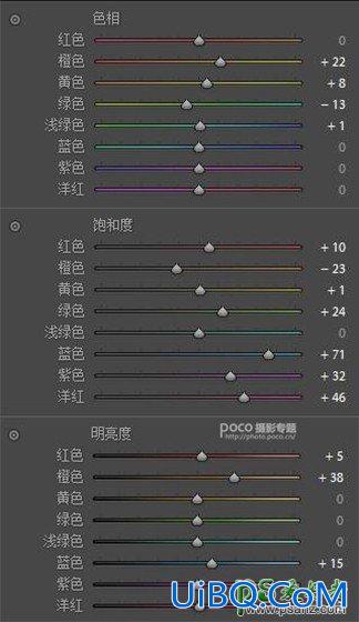 PS给可爱的大眼睛少女人像照片调出唯美的暖色调。