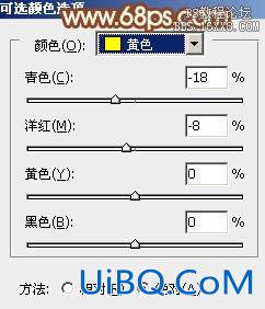 ps给路边的MM加上柔和的淡调黄褐色