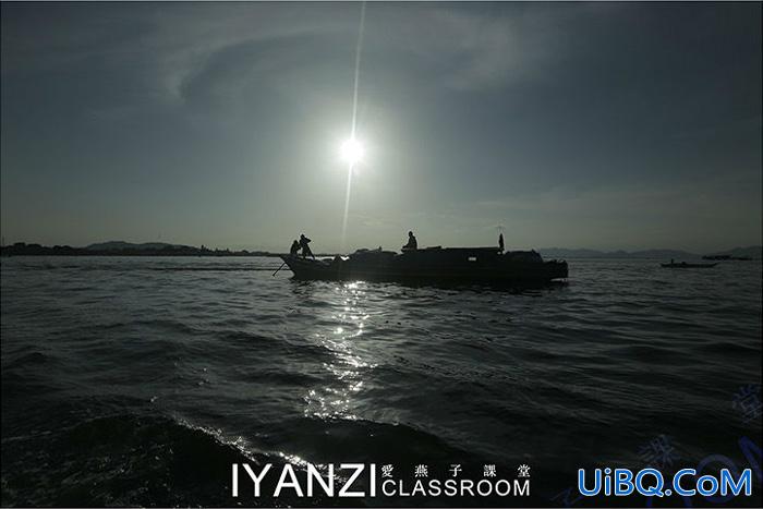 海景调色，ps夕阳风景效果