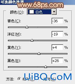 ps非主流秋黄色效果教程