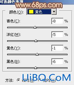 ps非主流秋黄色效果教程