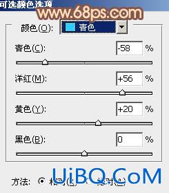 ps非主流秋黄色效果教程