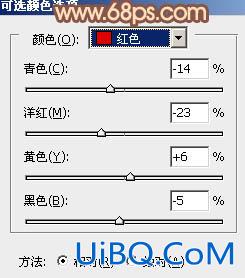 ps非主流秋黄色效果教程