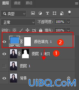 Photoshop证件照换底色教程：用简单的方法给美美的证件照调尺寸换底色