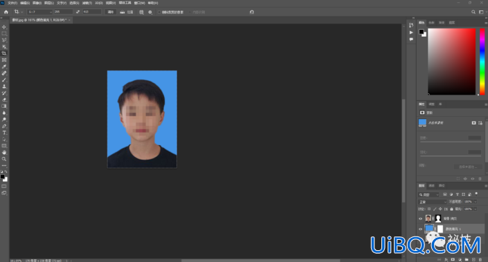 学习用Photoshop把普通的大头照制作成符合考试报名条件的证件照