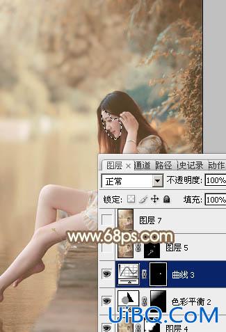 ps调出淡褐色图片效果教程