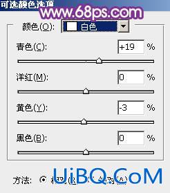 ps非主流教程：公园白色短裙美女