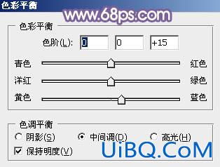 ps调出照片的红紫色效果教程