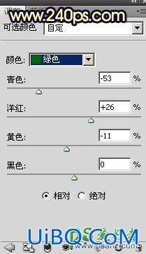 PS给公园湖边自拍的少妇写真照调出漂亮的霞光色彩。