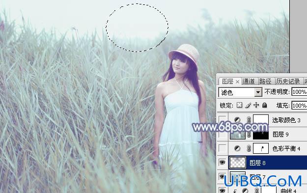ps调出唯美女孩教程