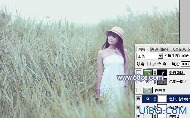 ps调出唯美女孩教程