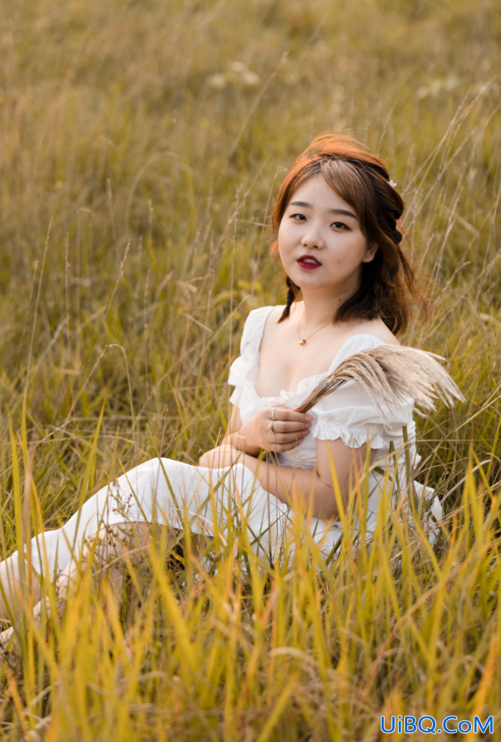 Photoshop美女调色：利用简单的图层功能给美女逆光照调出绚丽的色彩。