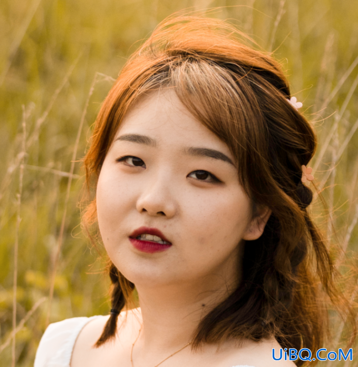 Photoshop美女调色：利用简单的图层功能给美女逆光照调出绚丽的色彩。